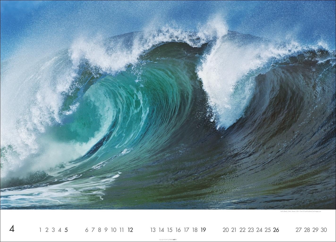 Das Meer Kalender 2026: Traumhafte Bilder vom Meer und maritime Landschaften in einem großen Wandkalender für’s Urlaubsfeeling zu Hause. Format 68 x 49 cm