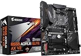 Gigabyte B550 AORUS Elite AX V2 Motherboard - AMD Ryzen 5000 CPUs, 12+2 Phase VRM, up to 4733MHz DDR4, 1xPCIe 4.0 + 1xPCIe 3.0 M.2, Wi-Fi 6E, 2.5GbE LAN, USB 3.2 Gen 2 - 1