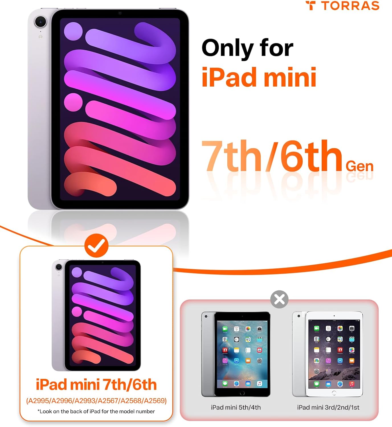 TORRAS Ostand K3 Neo for iPad mini 7 A17 Pro Case, iPad mini 6 case, Viewing Angles Adjustable, Ultra Stable Stand, Shockproof Protective Slim Kickstand Case with Pencil Holder, Obsidian Black - Image 8