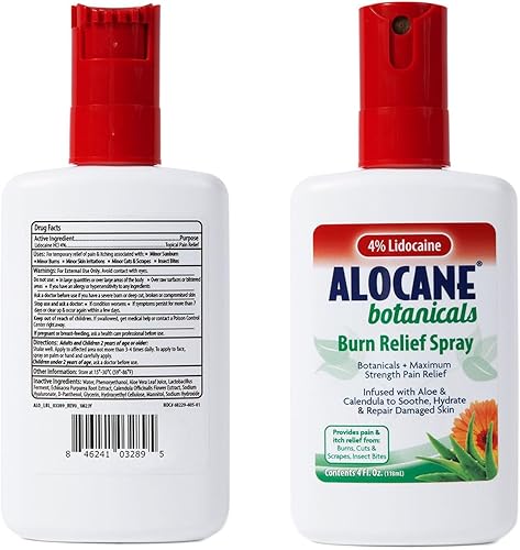 Miniatura 6 de Alocane Botanicals - Spray de alivio para quemaduras de 4.0 onzas líquidas