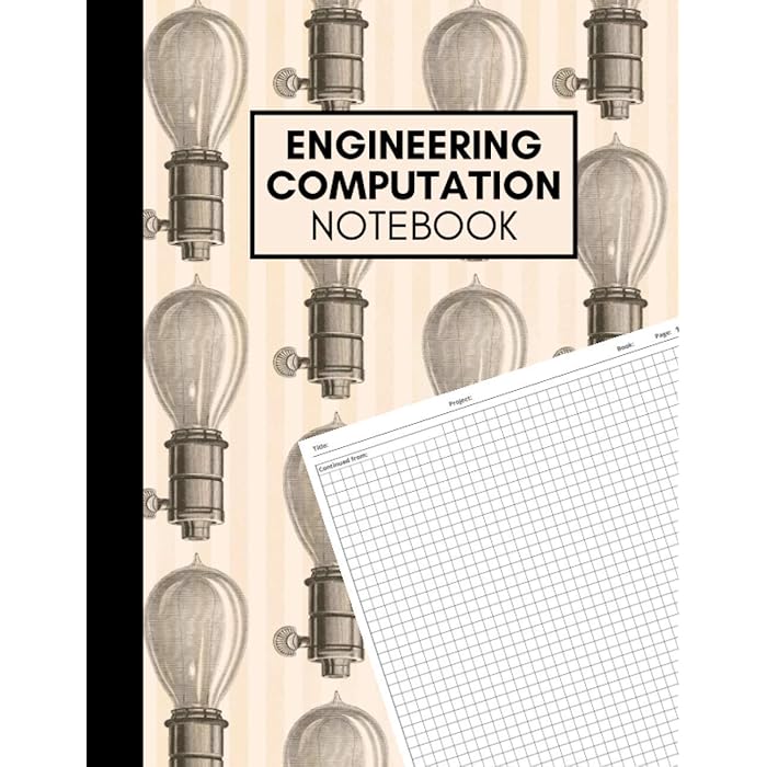 Buy Engineering Computation Notebook Graph Paper Lab Quadrille 4x4