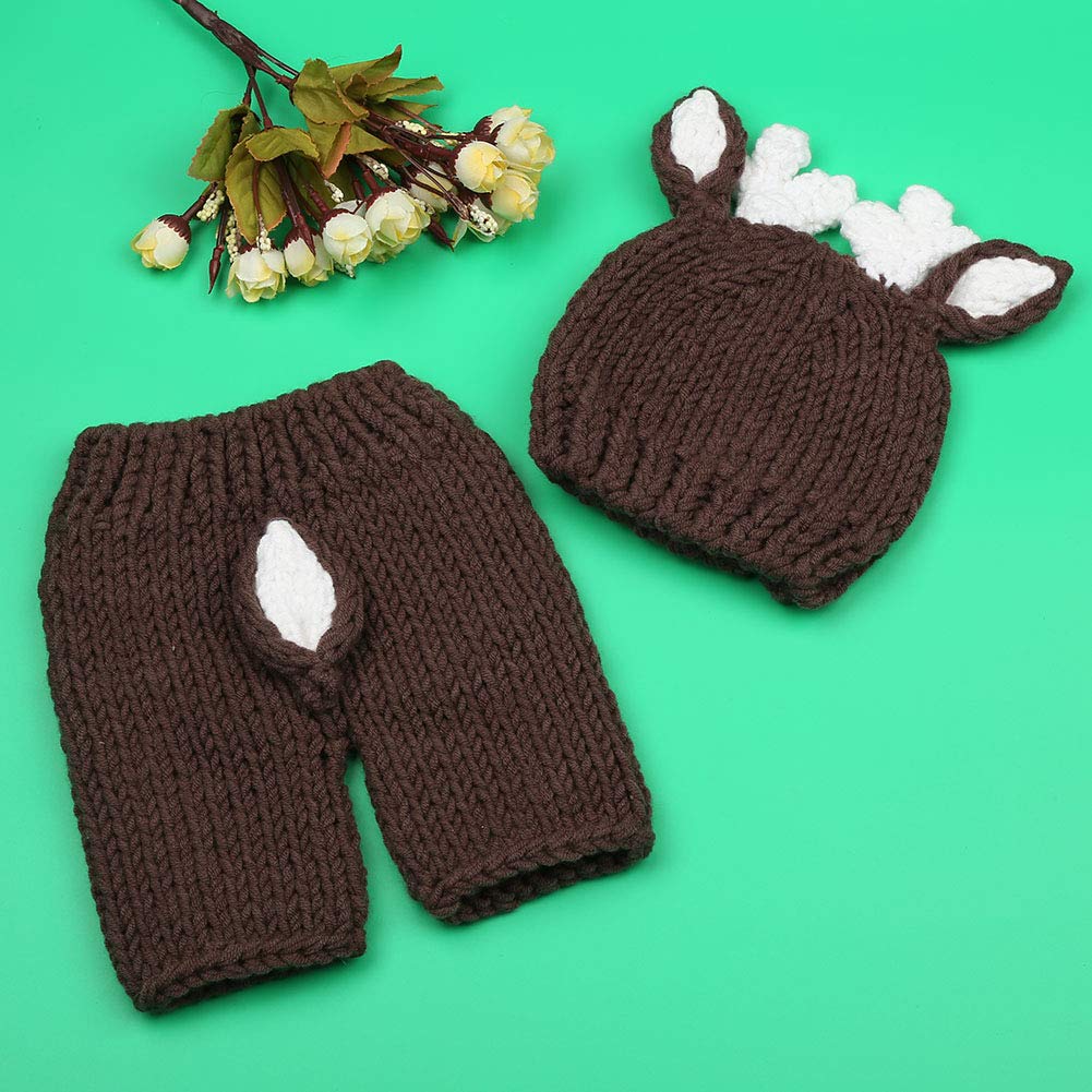 2 pièces nouveau-né photographie accessoires Costume bébé rayure
