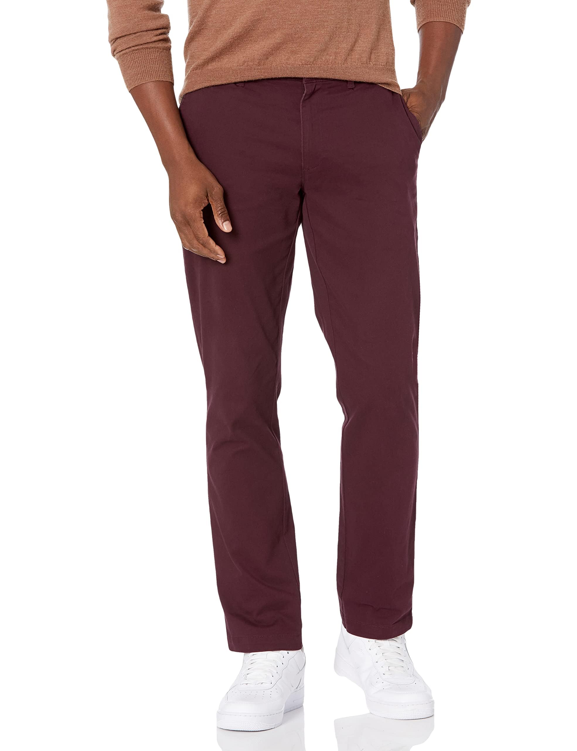 Amazon Essentials Men's Slim Straight-Fit Stretch Casual Pant