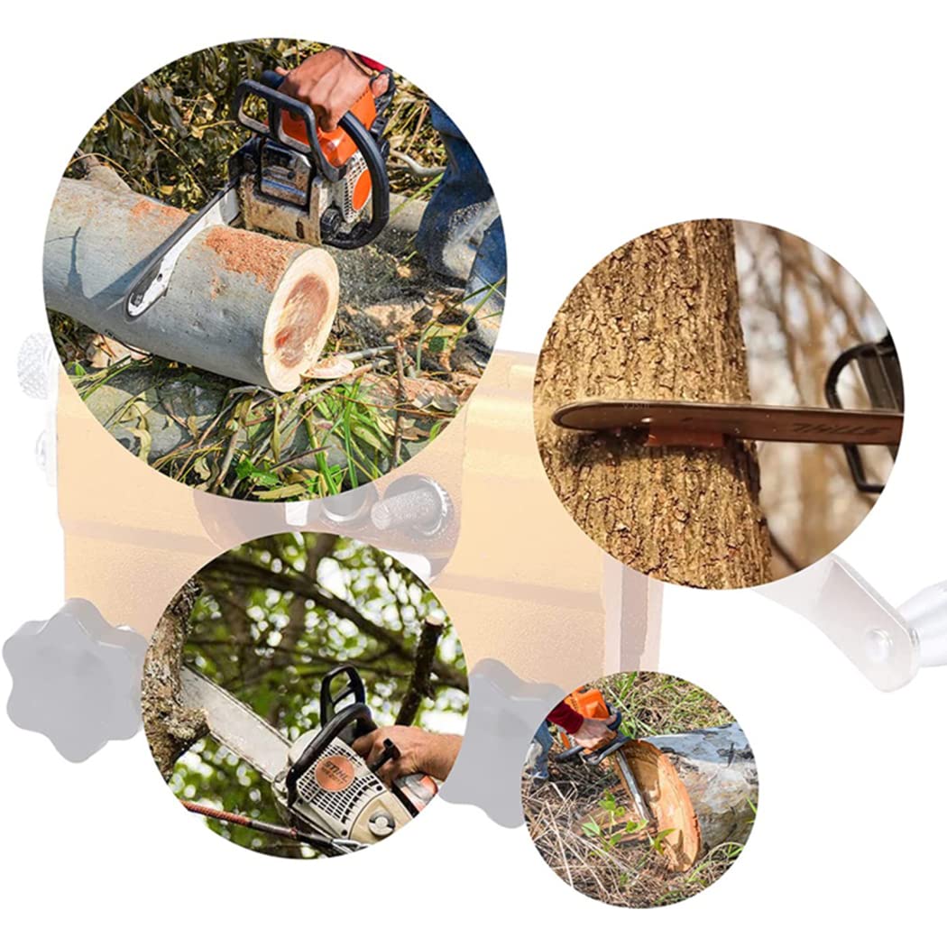 Affila Catena Motosega, Affilatrice Per Motoseghe Portatile Manuale, Affilacatene Per Motosega Professionale Maschera Affilare La Catena Della Motosega Per Tutti I Tipi Di Motoseghe Elettriche