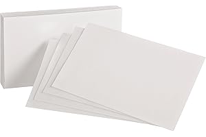 Oxford Blank Index Cards, Essential Study Buddy for Organization and Note-Taking
