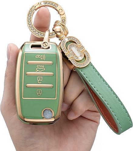 Funda para llavero de TPU adecuada para KIA K3 K5 Cerato Forte Sorento Rio Rio5 Optima Soul Carnival Sedona NIRO Sportage Koup Smart Remote Fob Key