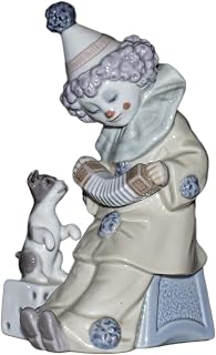 Lladro Figurine: 5279 Pierrot with Concertina