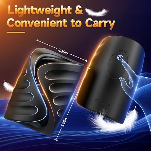 Miniatura 4 de Juguetes sexuales masculinos para hombres, masturbador masculino, vibrador de entrenamiento de pene con control de aplicación, juguete sexual