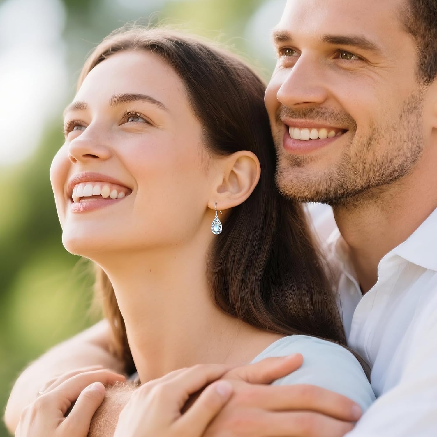 Dragonfly Earrings for Women 925 Sterling Silver Moonstone Abalone Shell Jewelry Birthday Gift - Image 4