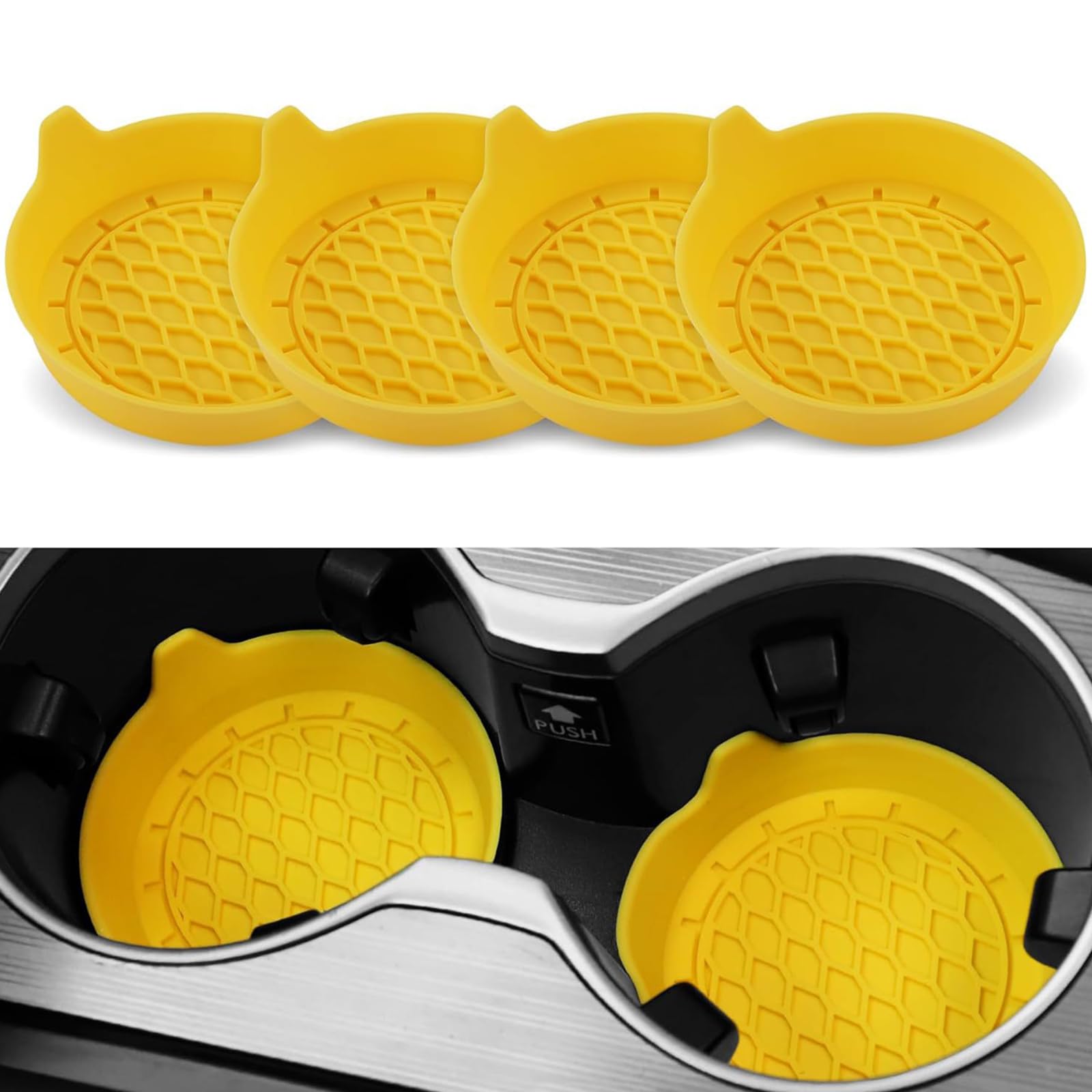 DPRHOF Car Cup Holder Coasters for Dacia Bigster Dokker Lodgy