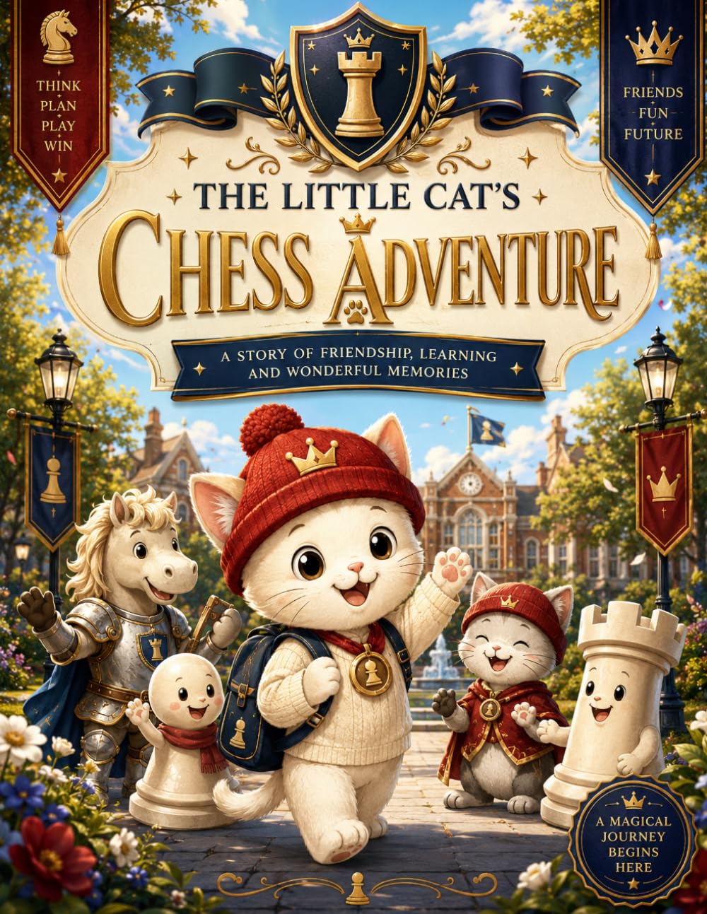 The Little Cat's Chess Adventure: A Story of Friendship, Learning and Wonderful Memories (Chess Kingdom)