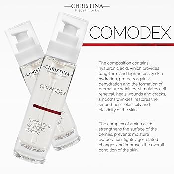 CHRISTINA COMODEX セット 30ml & 50ml Amazon.com: Christina Comodex Hydrate & Restore Serum with