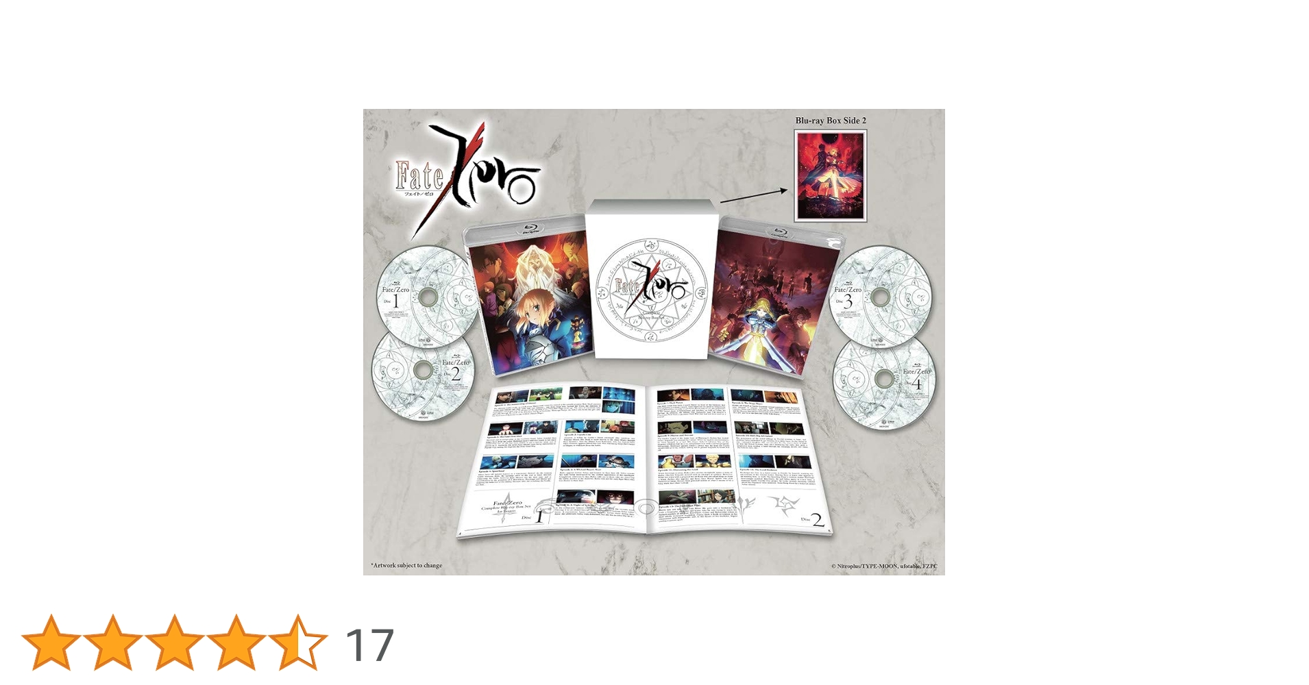 Fate/Zero UBW Blu-ray Box セット 71Rak8bkBWL.jpg_BO30,255,255,