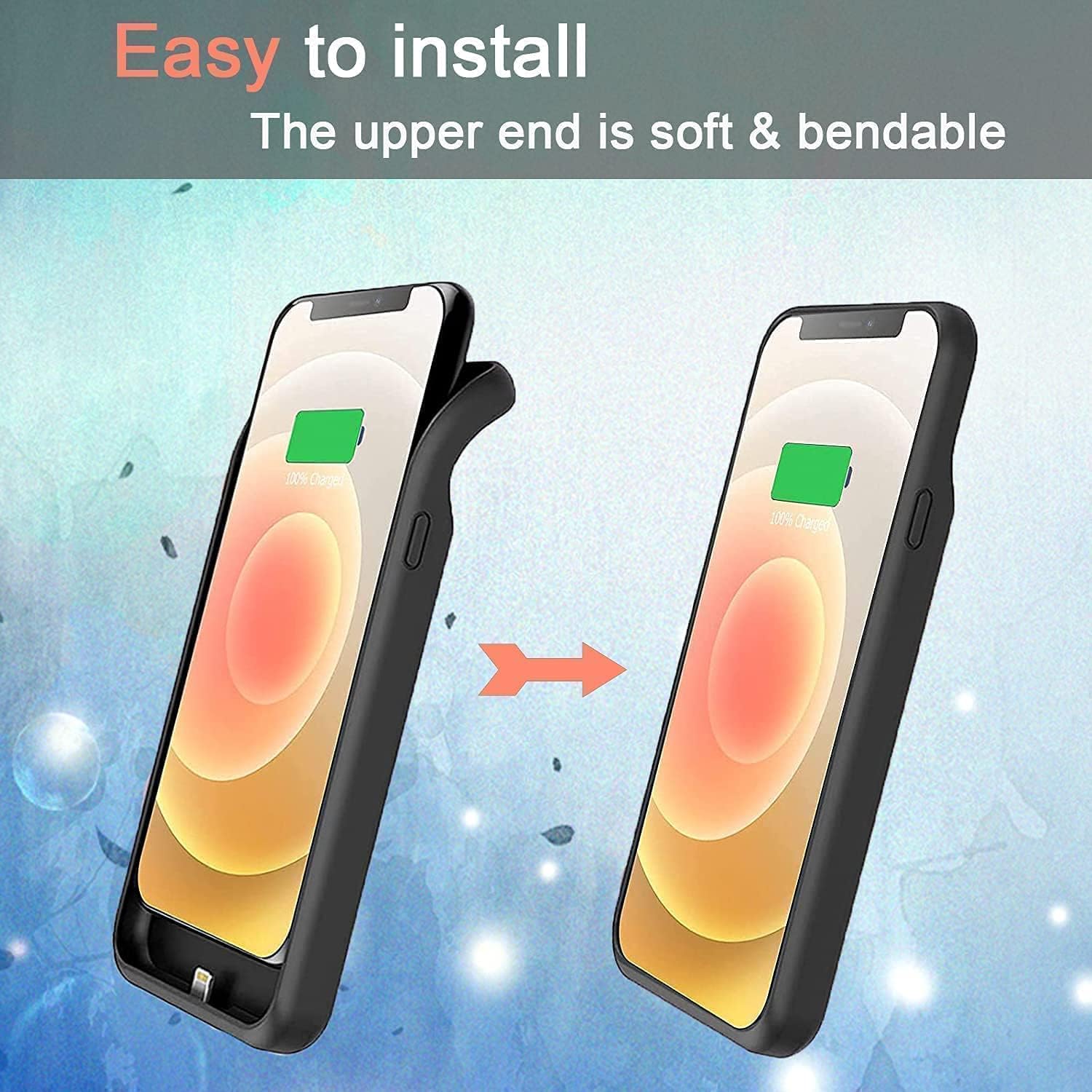 Buy AFTRYOUGO Battery Case for iPhone 12/12 Pro(6.1 inches),7000mAh UltraThin Portable Charger