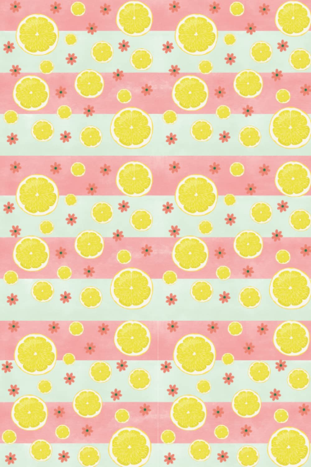 Lemon Slice, Anyone?: Lemony Goodness Along With Stripes--A Lemon Notebook
