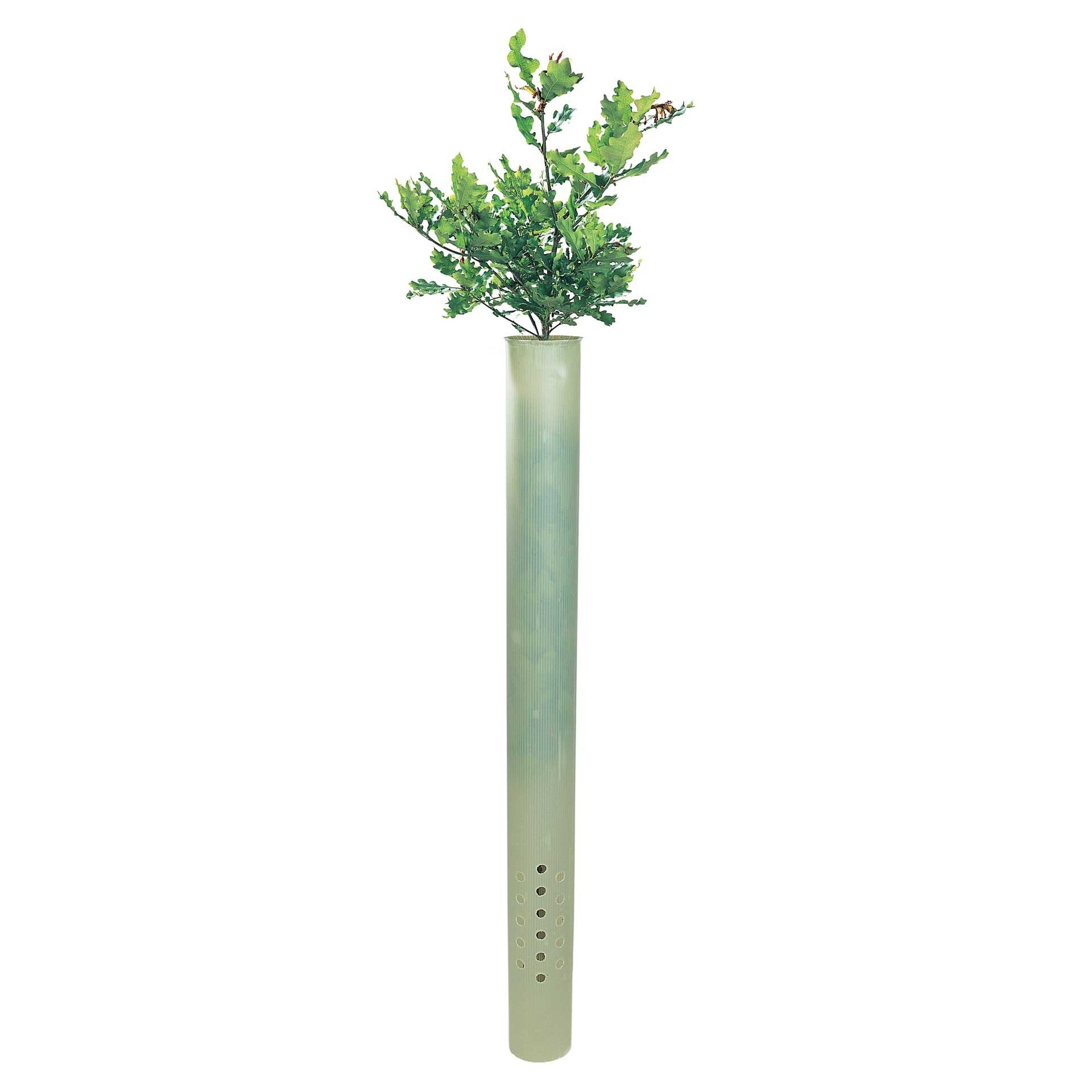 Tubex Ventex Clear | osłona na wzrost roślin | 1,5 m | Ø 80-120 mm | 10 sztuk | osłona na drzewo | ochrona przed ugryzieniem w miejscach o niskim natężeniu światła