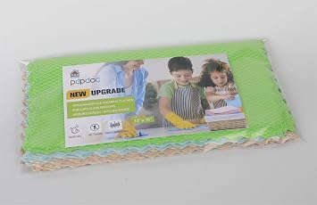 10 Pack NanoScale Streak-Free Miracle Cleaning Cloths, Easy Clean Cloth, Reusable Multi-Purpose Lint Free Streak Free Cloth 10x10 inches