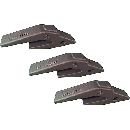 Backhoe, Skid Bucket Weld-on Shanks with 3/4" Lip, Fits 23, 230 Teeth - 2740-MW-23 (3)