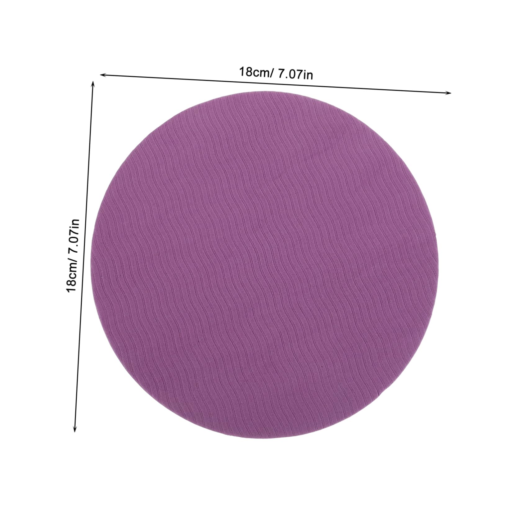 KICHOUSE Versatile Fitness Mat Set Yoga Kneeling Pad with Non-slip Silicone for Comfortable Exercise