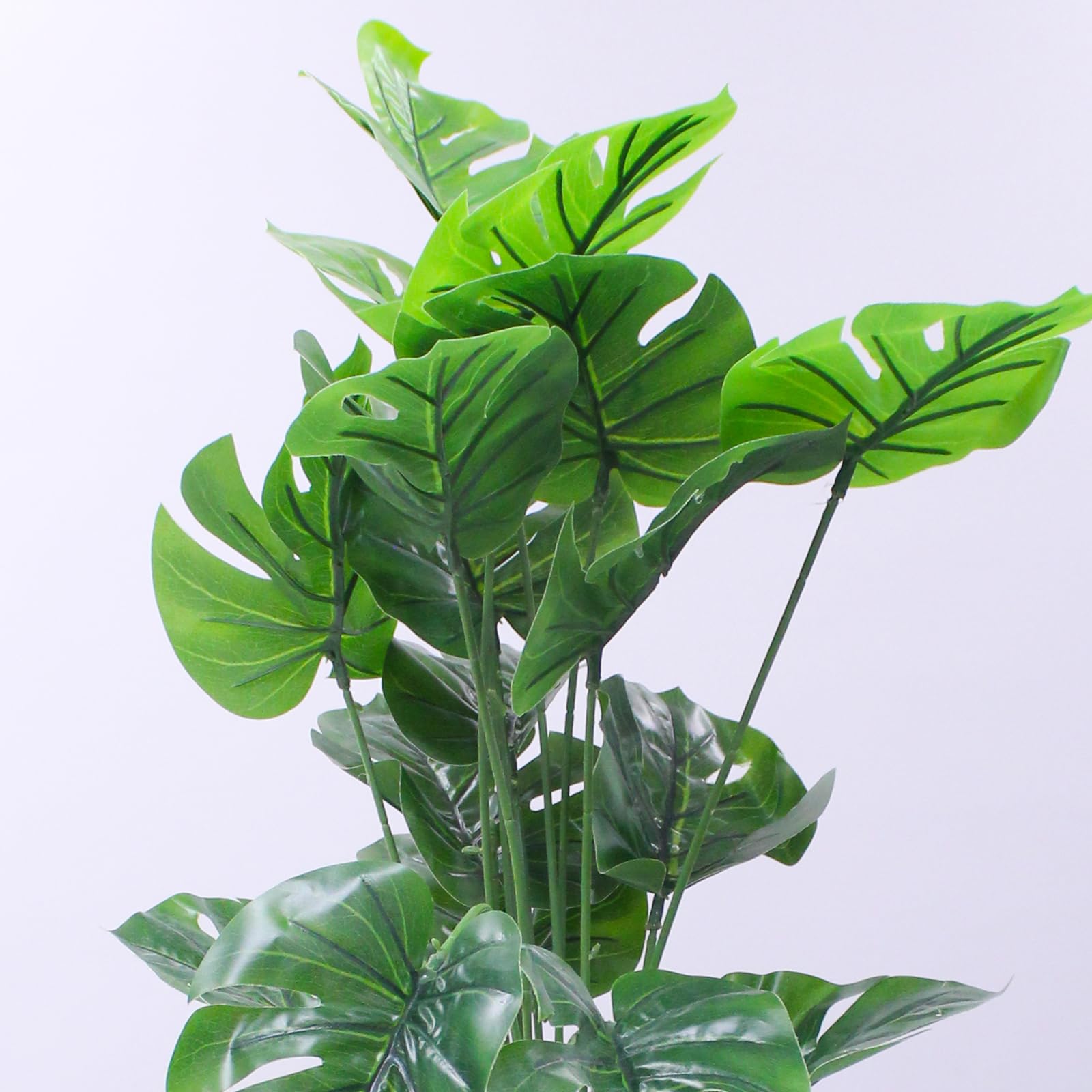 Monstera Plant Decor - 3ft Faux Indoor Plant -7 Monstera Plant Decor - 3ft Faux Indoor Plant -7