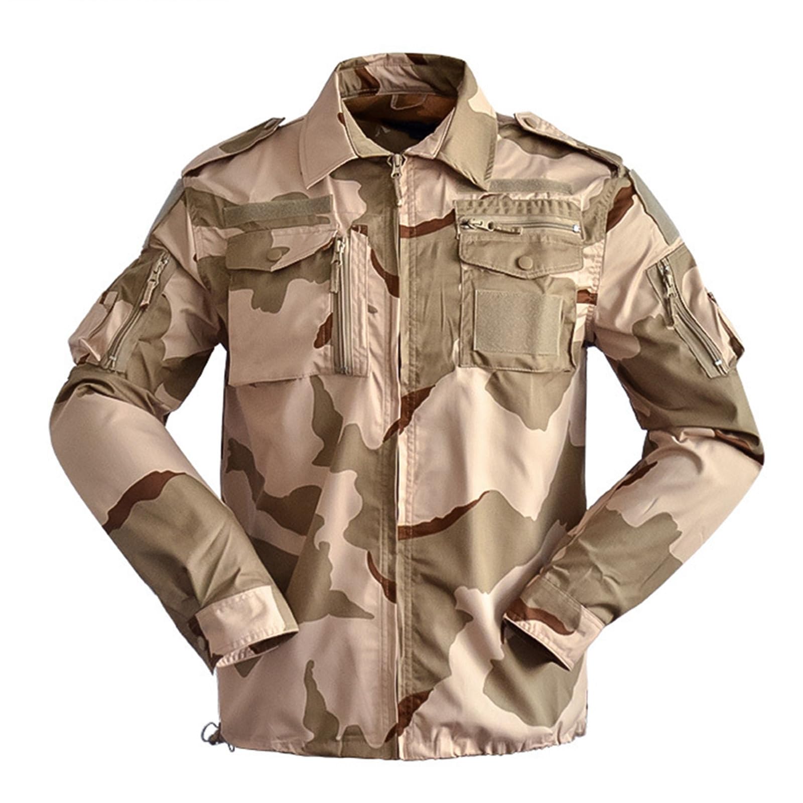 Airsoft Paintball Tactical Suits Hommes Combat de chasse BDU Uniforme Veste Camo Shirt & Pantalon avec ceinture pour tir Jeu de guerre de chasse T-shirt tactique et pantalon Airsoft