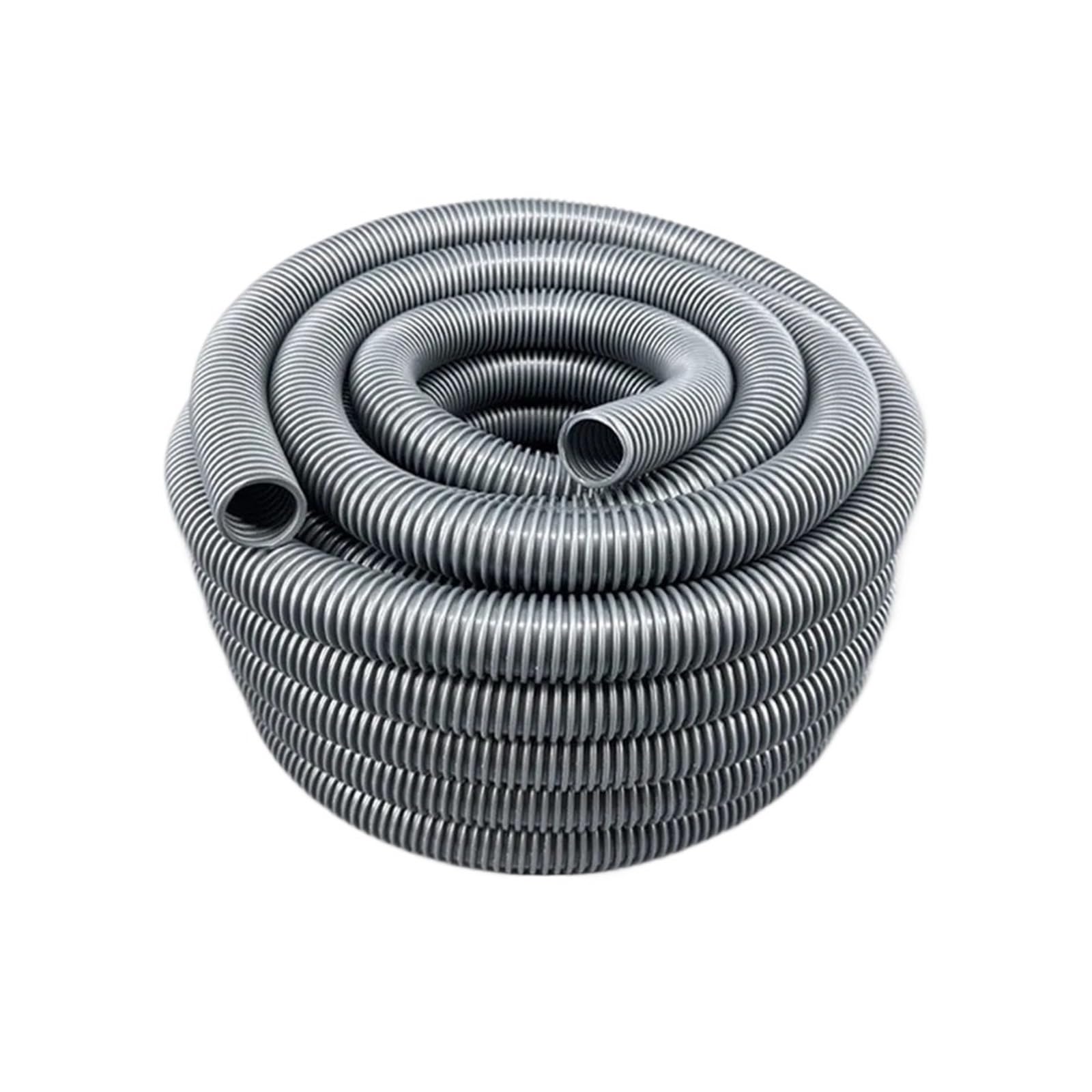 3.0m/5m Vacuum Cleaner Hose Inner Diameter 32mm Flexible Extended EVA Corrugated(Grey-3.0m)