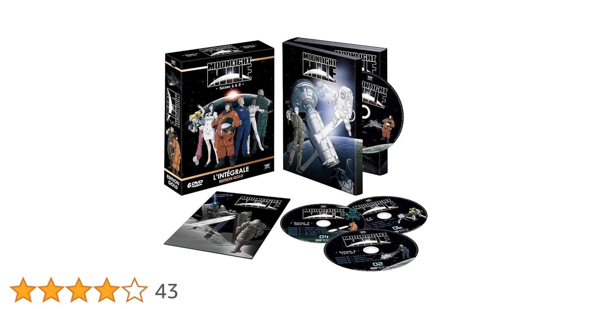 MOONLIGHT MILE DVD セット (シーズン1&2) Amazon.co.jp: ムーンライトマイル 1&2期 コンプリート DVD-BOX