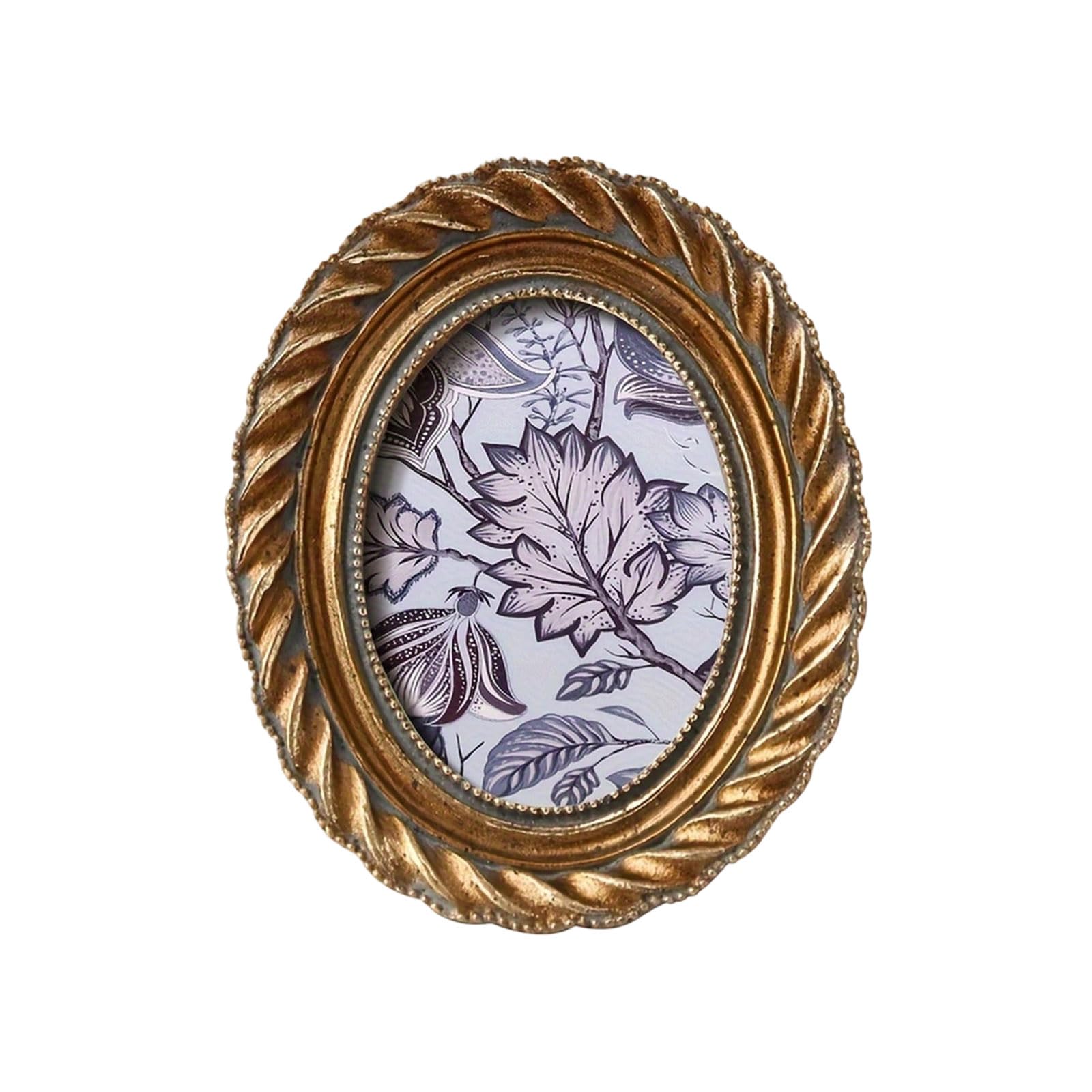 Mekalero Antique Ornate Photo Frame for Tabletop Display, Retro Picture Frame, Decorative Photo for Home Pictures Gallery Art Antique Ornate