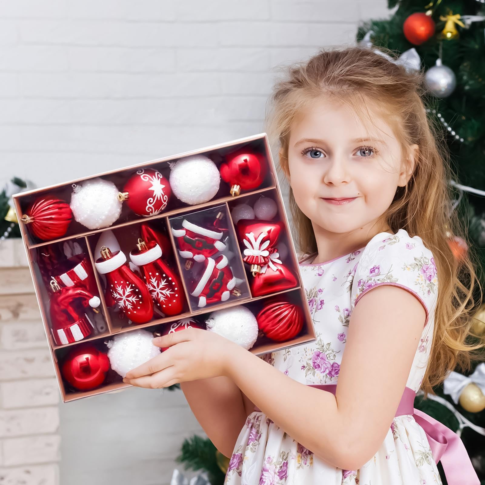 Christbaumkugeln Set Christbaumschmuck Für Weihnachtsbaum