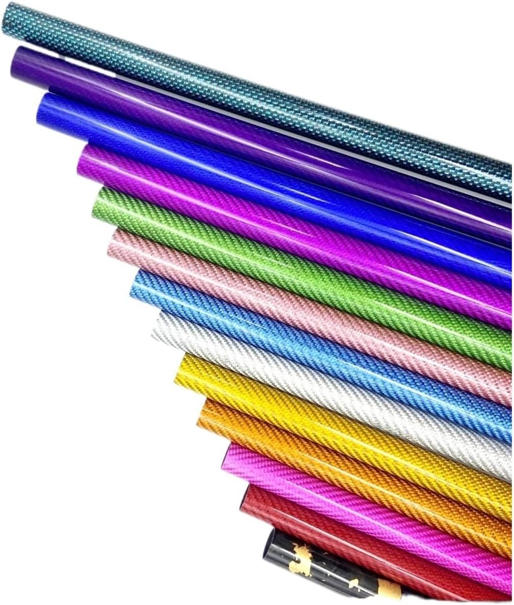 1pcs Carbon Fiber Tube(20x18x500 Red)