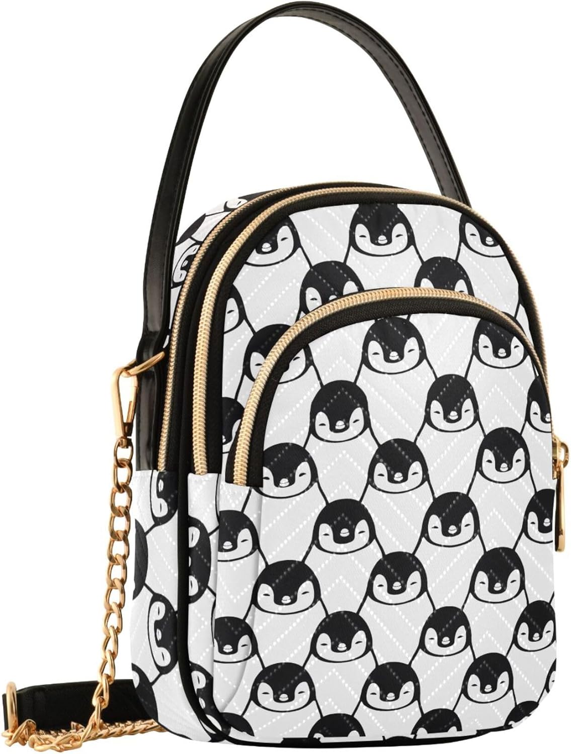 Quilted Crossbody Bags for Women Trendy, Women's Crossbody Handbags Butterfly Travel Cell Phone Purses Bags