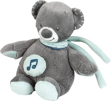 Nattou Peluche Musicale Bebe Garcon Cm Vert Jules L Ours Amazon Fr Jeux Et Jouets