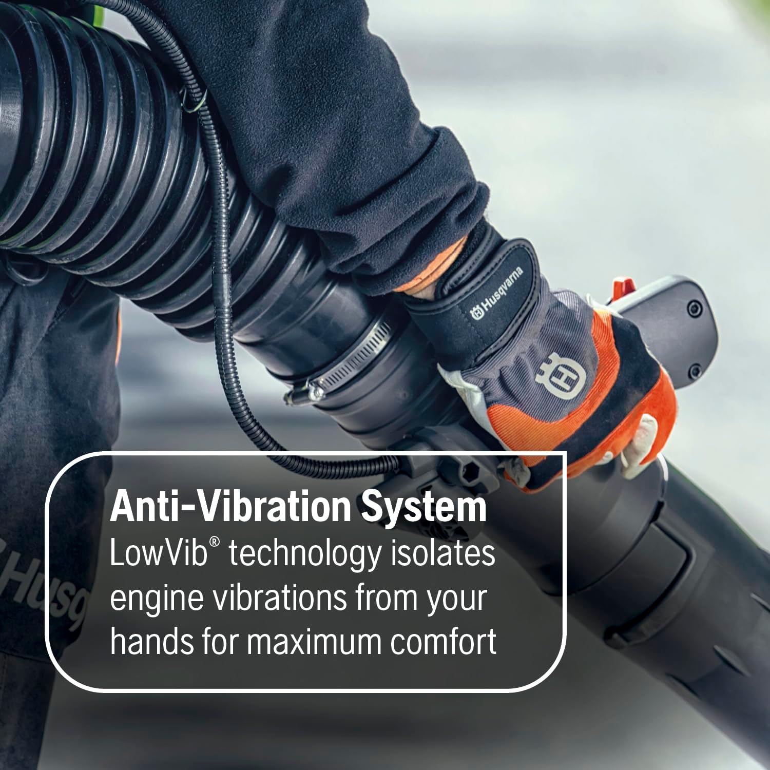 Husqvarna 570BTS Backpack Leaf Blower, 66-cc 4-HP 2-Cycle Gas Leaf Blower, 972-CFM, 236-MPH, 37-N Powerful Clearing Performance and Ergonomic Design