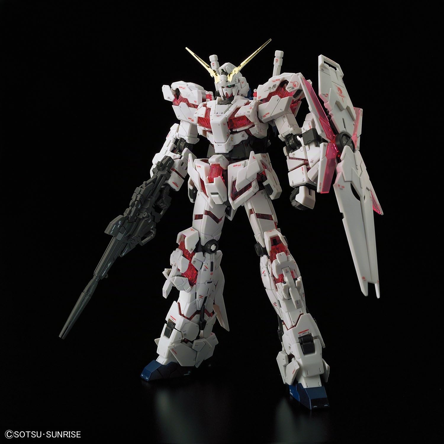 Bandai Maquette Gundam – RG 1/144 – Licorne Gundam (Campagne) – 13 cm, noir