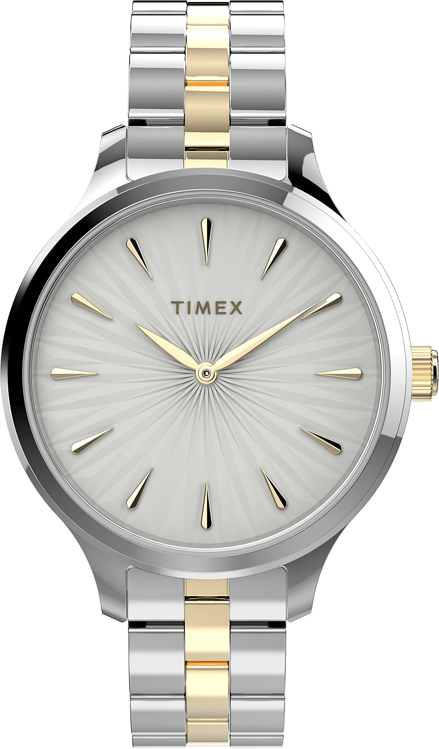 TIMEX Women Stainless Steel 3 Hands Analog White Dial Coloured Quartz Watch, Round Dial with 36 Mm Case Width - Tw2V06500Uj, Band Color-Multicolor (B09JNBMX99) Amazon Price History, Amazon Price Tracker