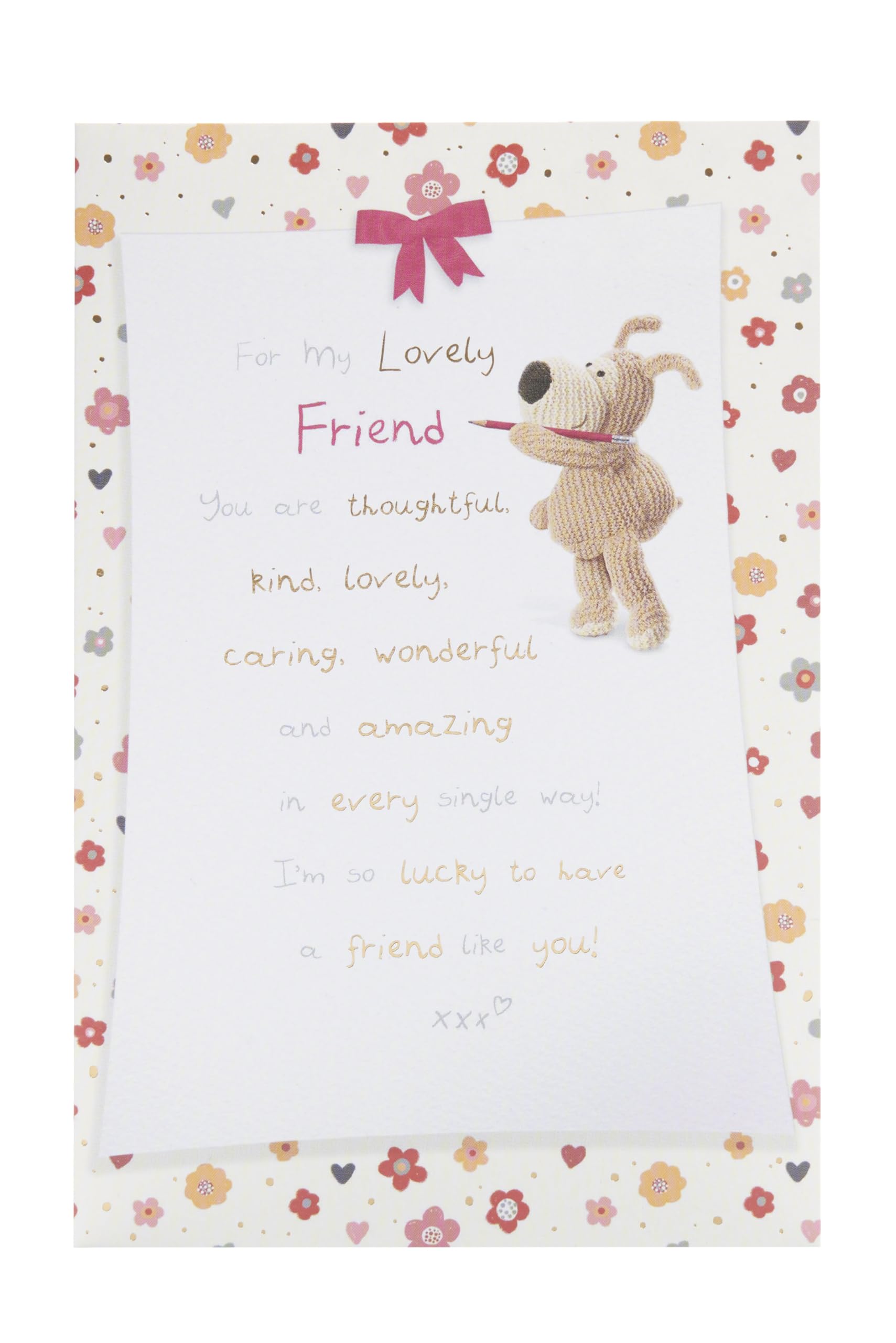 Boofle | Birthday Card | Happy Birthday Gifts | Her, Girls, Women | Cute Design | With Envelope | 21 x 13.7 cm