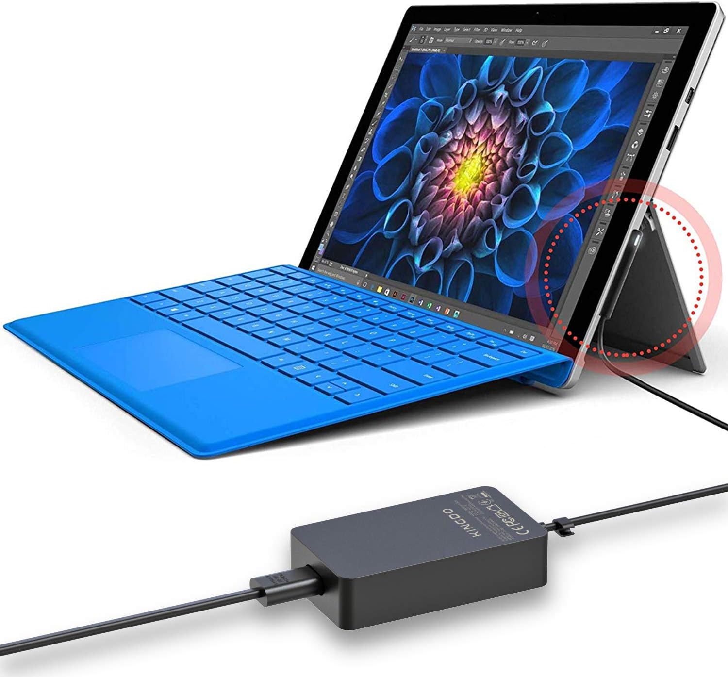 Free Shipping Over $50 Surface Pro 3 Charger Surface Pro 4 Charger,KINGDO 36W 12V 2.58A Power Supply Compatible Microsoft Surface Pro 3 Surface Pro 4 i5 i7 Surface Pro 5 Surface Laptop Surface Go 3/2/1 Include Carrying Case Review Surface Pro 3 Charger Surface Pro 4 Charger,KINGDO 36W 12V 2.58A Power Supply Compatible Microsoft Surface Pro 3 Surface Pro 4 i5 i7 Surface Pro 5 Surface Laptop Surface Go 3/2/1 Include Carrying Case