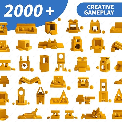 Miniatura 11 de 12 sofás modulares de juego para niños con 2 bolas y túnel, sofás de juego para niños pequeños para sala de juegos, sofás modulares para juego de