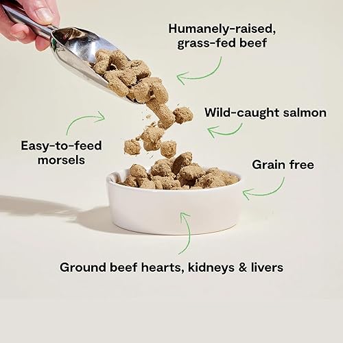 Miniatura 2 de Open Farm Alimento crudo liofilizado para perros, receta de carne criada humanamente con superalimentos sin OMG y sin sabores ni conservantes