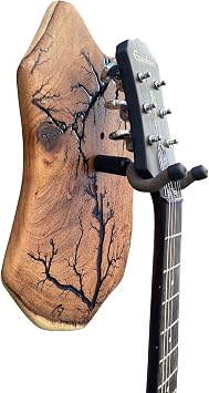 Guitar Hanger Fractal Art Wall Mount GHFAJJT1