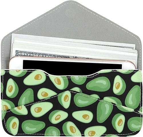 Miniatura 2 de XEYOU - Cartera para tarjetas de crédito estilo sobre para mujer, tarjetero, bonita cartera para dinero en efectivo para damas