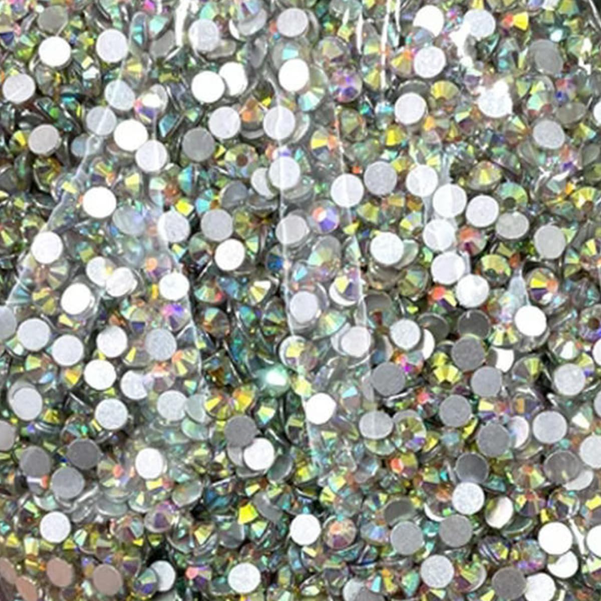CIVIOOH SS6 SS8 SS10 SS12 SS16 SS20 SS30 Flatback Glass Rhinestones Clear Crystal AB Nail Strass Non-Hotfix Stone DIY Crafts