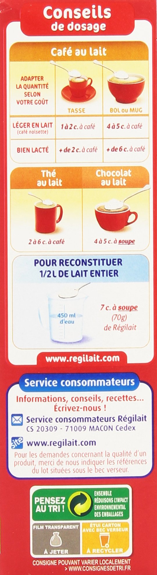 Regilait Leche en polvo entera 300 g