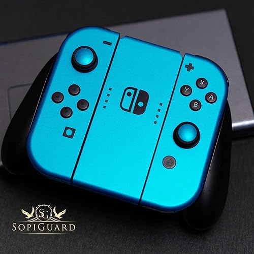 Vista 45 de SopiGuard Skin for DJI Mavic Air 2 - Juego completo de calcomanías de vinilo de precisión + controlador + 3 fundas de batería (morado brillante)