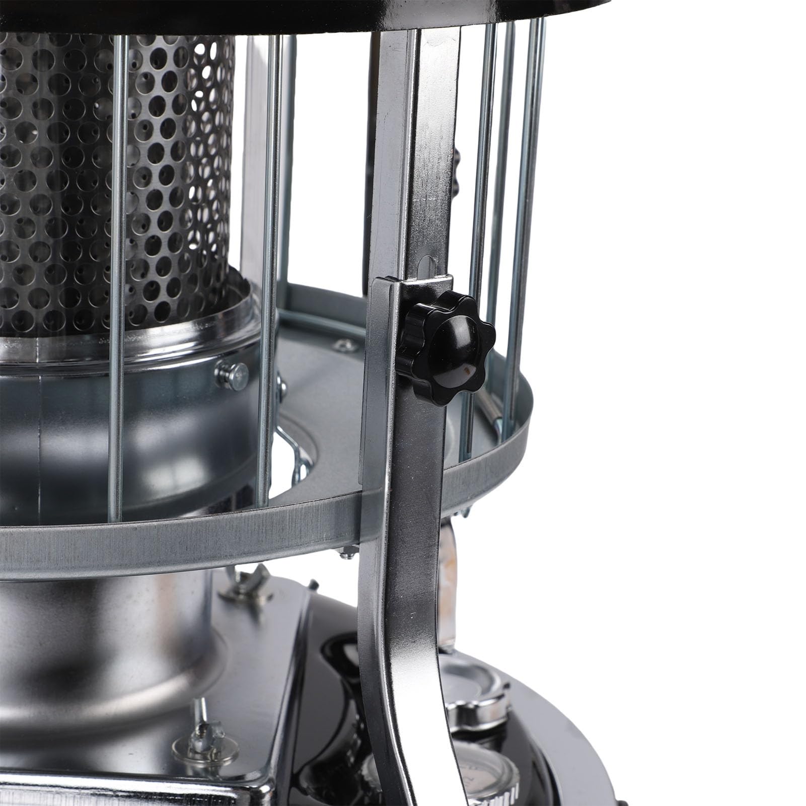 Dioche Calentador de Queroseno Portátil Calentador de Queroseno Portátil 2600W 9000BTU 4.6L Altura Ajustable para Uso en Interiores y exteriores: Ideal para Acampar, Tiendas de Campaña, Pesca en