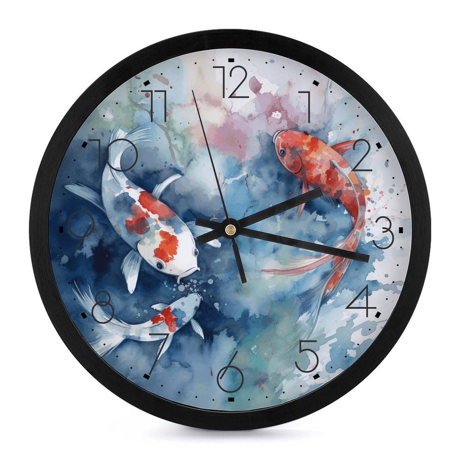 Horloge murale colorée 25,4 cm pour dynamiser votre bureau