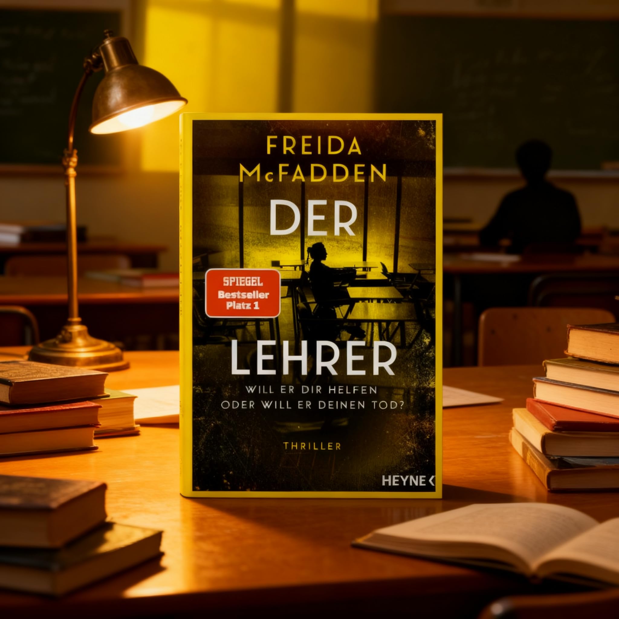 Freida McFadden Thriller Buchset - Der Freund, Der Lehrer, Die Kollegin, Die Ehefrau - SPIEGEL Bestseller - 4 Psychothriller & 2 exklusive Lesezeichen - Spannung pur von der Autorin von The Housemaid