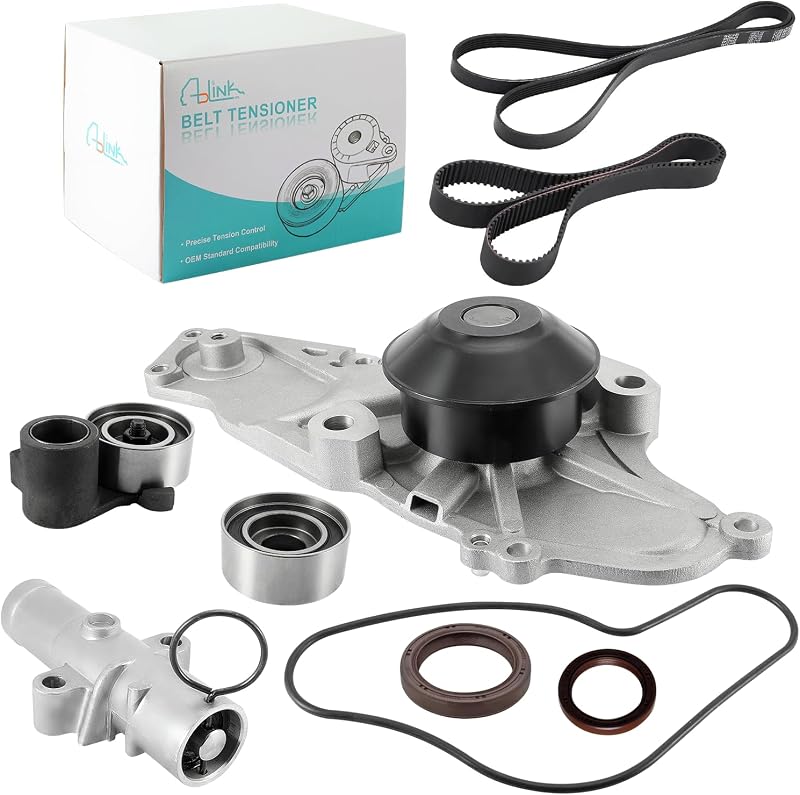Kit de correia dentada AULINK com bomba d’água para Honda, Acura e Saturn V6 – 10 peças