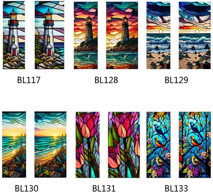 Miniatura 2 de Calcomanías de privacidad para ventana, esmeriladas, no adhesivas, a prueba de rayos UV, adherencia estática extraíble para baño, dormitorio,