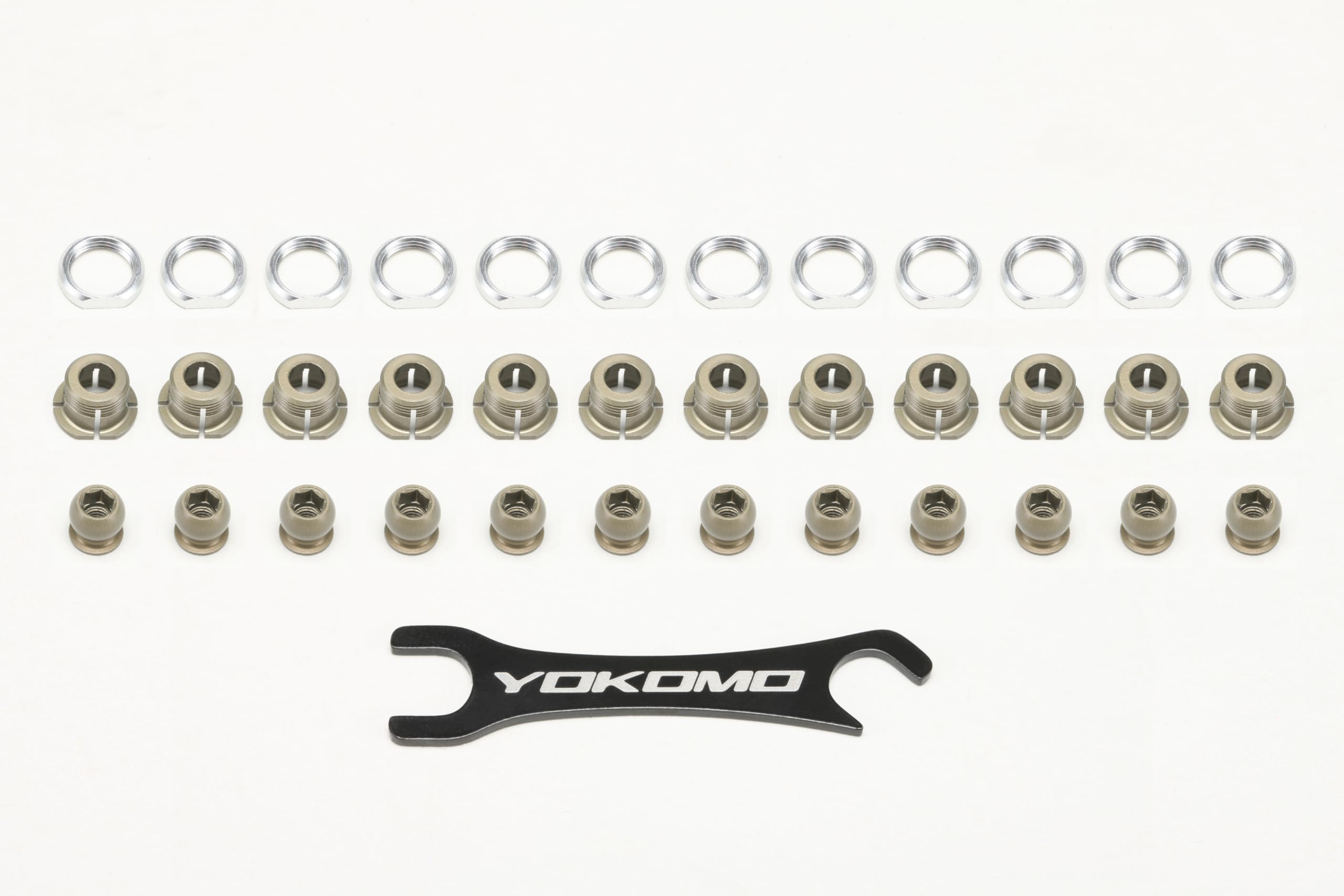 YOKOMO MS-B60A12 ハードコートサスペンションボールセット Amazon.co.jp | ヨコモ (YOKOMO) ハードコート サスペンションボール